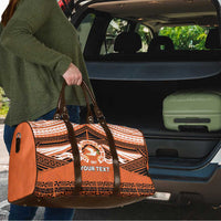 Personalised Tonga Tailulu College Travel Bag Polynesian Ngatu Tribal - Polynesian Pride