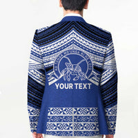 Personalised Tonga Taufa'ahau Pilolevu College Blazer Polynesian Ngatu Tribal - Polynesian Pride
