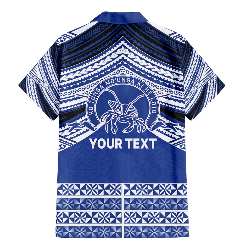 Personalised Tonga Taufa'ahau Pilolevu College Family Matching Mermaid Dress and Hawaiian Shirt Polynesian Ngatu Tribal