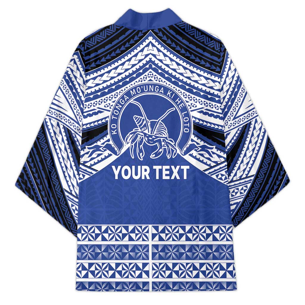 Personalised Tonga Taufa'ahau Pilolevu College Kimono Polynesian Ngatu Tribal - Polynesian Pride