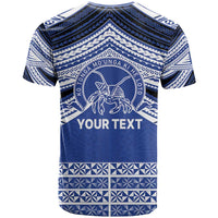 Personalised Tonga Taufa'ahau Pilolevu College T Shirt Polynesian Ngatu Tribal