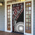 Red Tongan Ngatu Fonulei Pattern Door Cover - Polynesian Pride