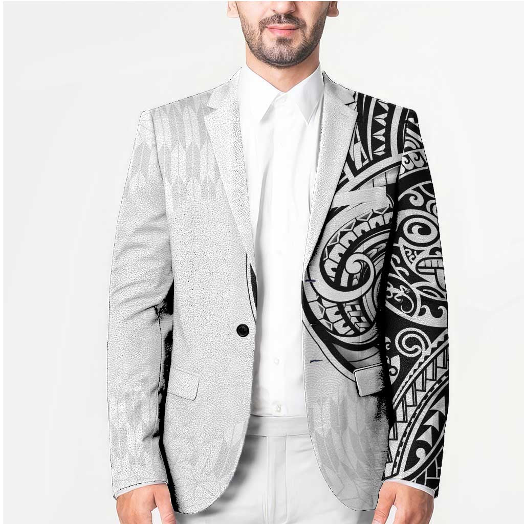 Hawaii and Japanese Culture Personalised Blazer With Polynesian Tribal Tattoo Style - Polynesian Pride