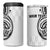 Hawaii and Japanese Culture Personalised 4 in 1 Can Cooler Tumbler With Polynesian Tribal Tattoo Style
