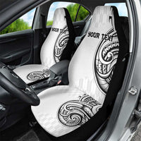 Hawaii and Japanese Culture Personalised Car Seat Cover With Polynesian Tribal Tattoo Style