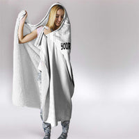 Hawaii and Japanese Culture Personalised Hooded Blanket With Polynesian Tribal Tattoo Style