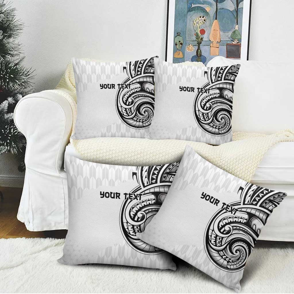Hawaii and Japanese Culture Personalised Pillow Cover With Polynesian Tribal Tattoo Style - Polynesian Pride