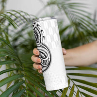 Hawaii and Japanese Culture Personalised Skinny Tumbler With Polynesian Tribal Tattoo Style