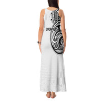 Hawaii and Japanese Culture Personalised Tank Maxi Dress With Polynesian Tribal Tattoo Style