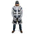 Japan Pacific Rugby 2022-23 Custom Cloak Black Sakura Japanese Wave Pattern - Polynesian Pride