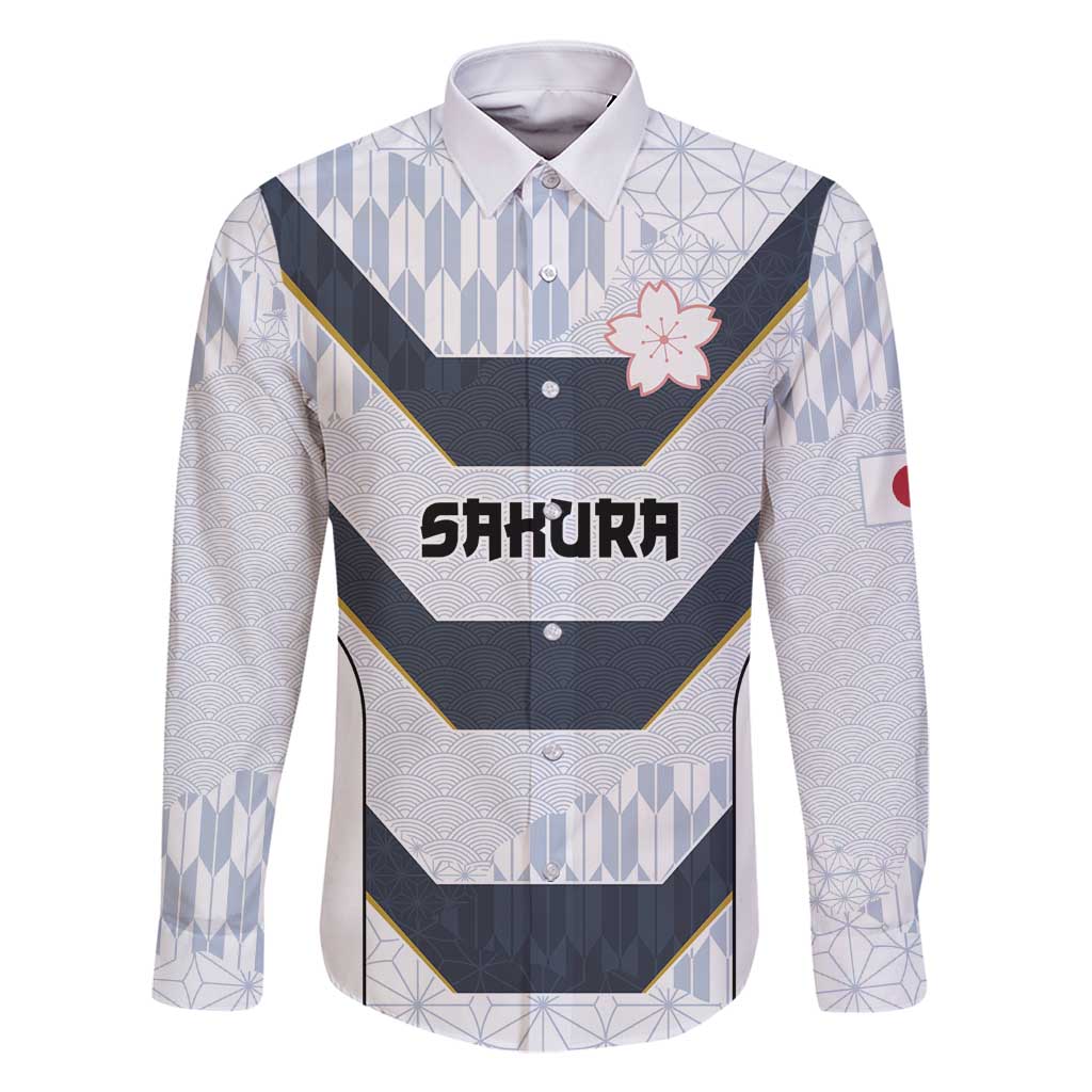 Japan Pacific Rugby 2022-23 Custom Family Matching Mermaid Dress and Hawaiian Shirt Black Sakura Japanese Wave Pattern