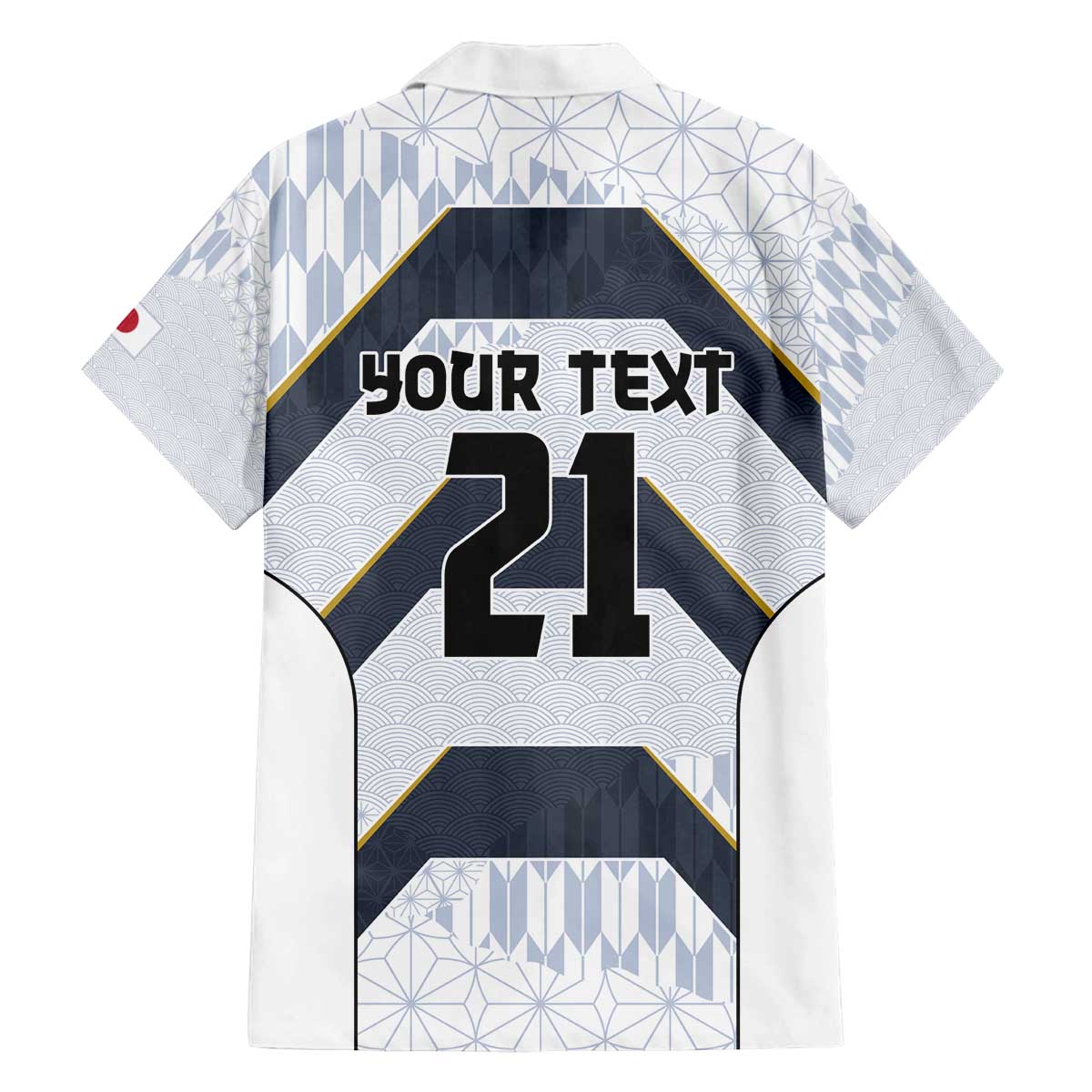 Japan Pacific Rugby 2022-23 Custom Family Matching Off The Shoulder Long Sleeve Dress and Hawaiian Shirt Black Sakura Japanese Wave Pattern