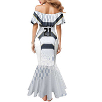 Japan Pacific Rugby 2022-23 Custom Mermaid Dress Black Sakura Japanese Wave Pattern