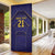 Japan Pacific Rugby 2022-23 Custom Door Cover Blue Sakura Japanese Wave Pattern - Polynesian Pride