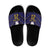 Japan Pacific Rugby 2022-23 Custom Slide Sandals Blue Sakura Japanese Wave Pattern - Polynesian Pride