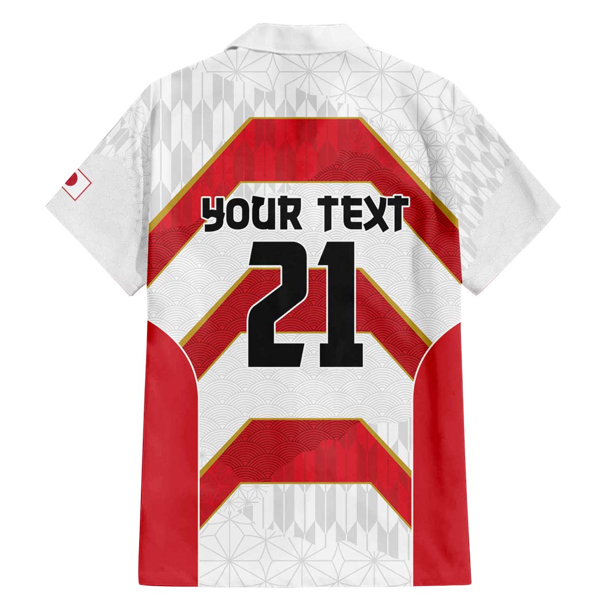 Japan Pacific Rugby 2022-23 Custom Family Matching Off The Shoulder Long Sleeve Dress and Hawaiian Shirt Red Sakura Japanese Wave Pattern