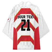 Japan Pacific Rugby 2022-23 Custom Kimono Red Sakura Japanese Wave Pattern - Polynesian Pride