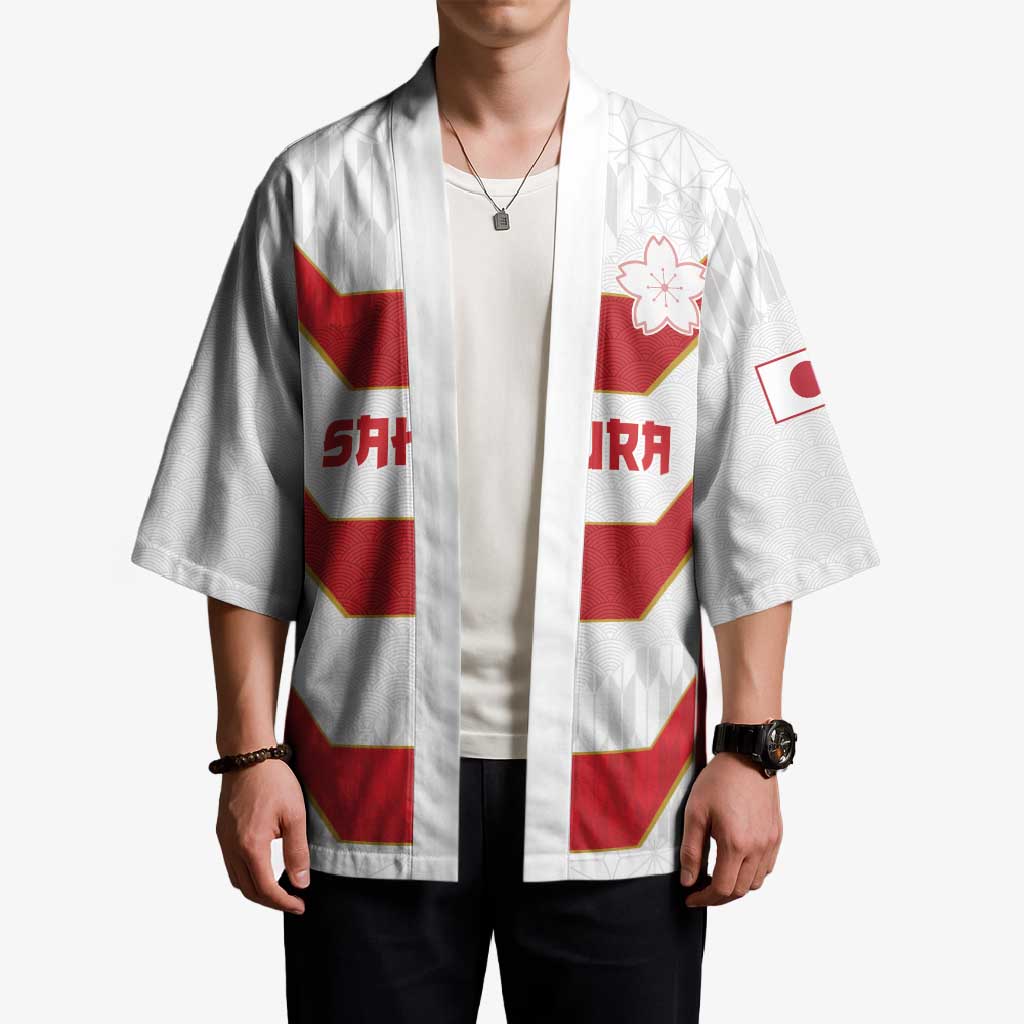 Japan Pacific Rugby 2022-23 Custom Kimono Red Sakura Japanese Wave Pattern - Polynesian Pride