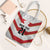 Japan Pacific Rugby 2022-23 Custom Tote Bag Red Sakura Japanese Wave Pattern - Polynesian Pride