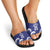 Japan Pacific Rugby Custom Slide Sandals Go Sakura Japanese Wave Pattern - Polynesian Pride