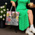 Japanese Samurai Warrior Tote Bag Colorful Polynesian Tattoo Style - Polynesian Pride