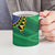 Solomon Islands Independence Day 1978 Personalised Ceramic Mug Polynesian Pattern with Flag Style - Polynesian Pride