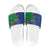 Solomon Islands Independence Day 1978 Personalised Slide Sandals Polynesian Pattern with Flag Style - Polynesian Pride