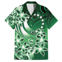 Cook Islands Tattoo Family Matching Tank Maxi Dress and Hawaiian Shirt Plumeria Polynesian Pattern