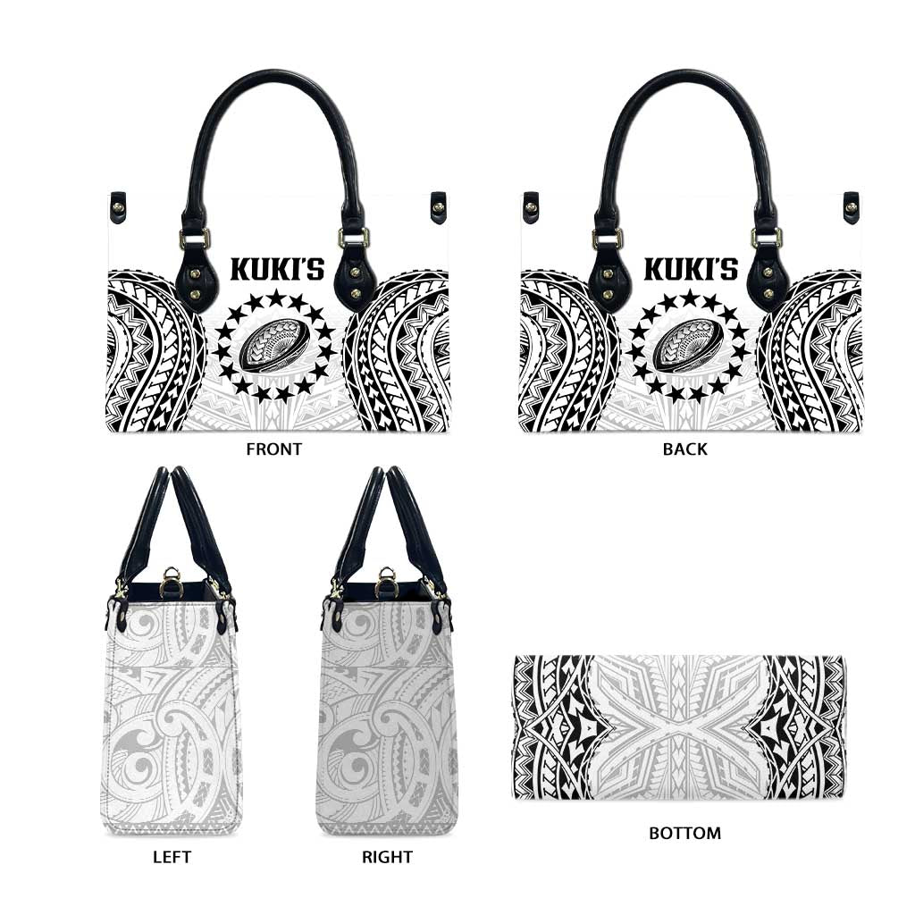 World Rugby Cook Islands Leather Bag Kukis Make History - Polynesian Pride
