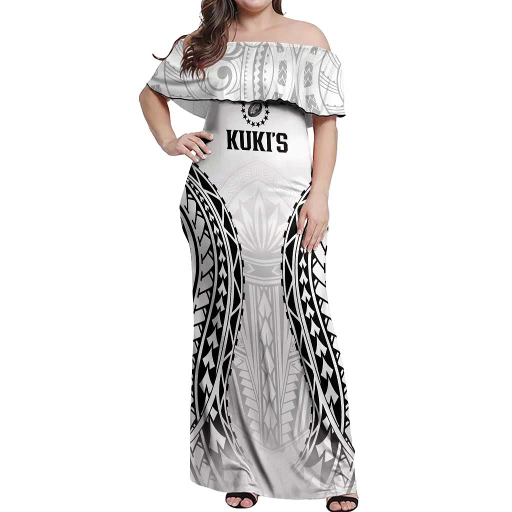 World Rugby Cook Islands Off Shoulder Maxi Dress Kukis Make History - Polynesian Pride