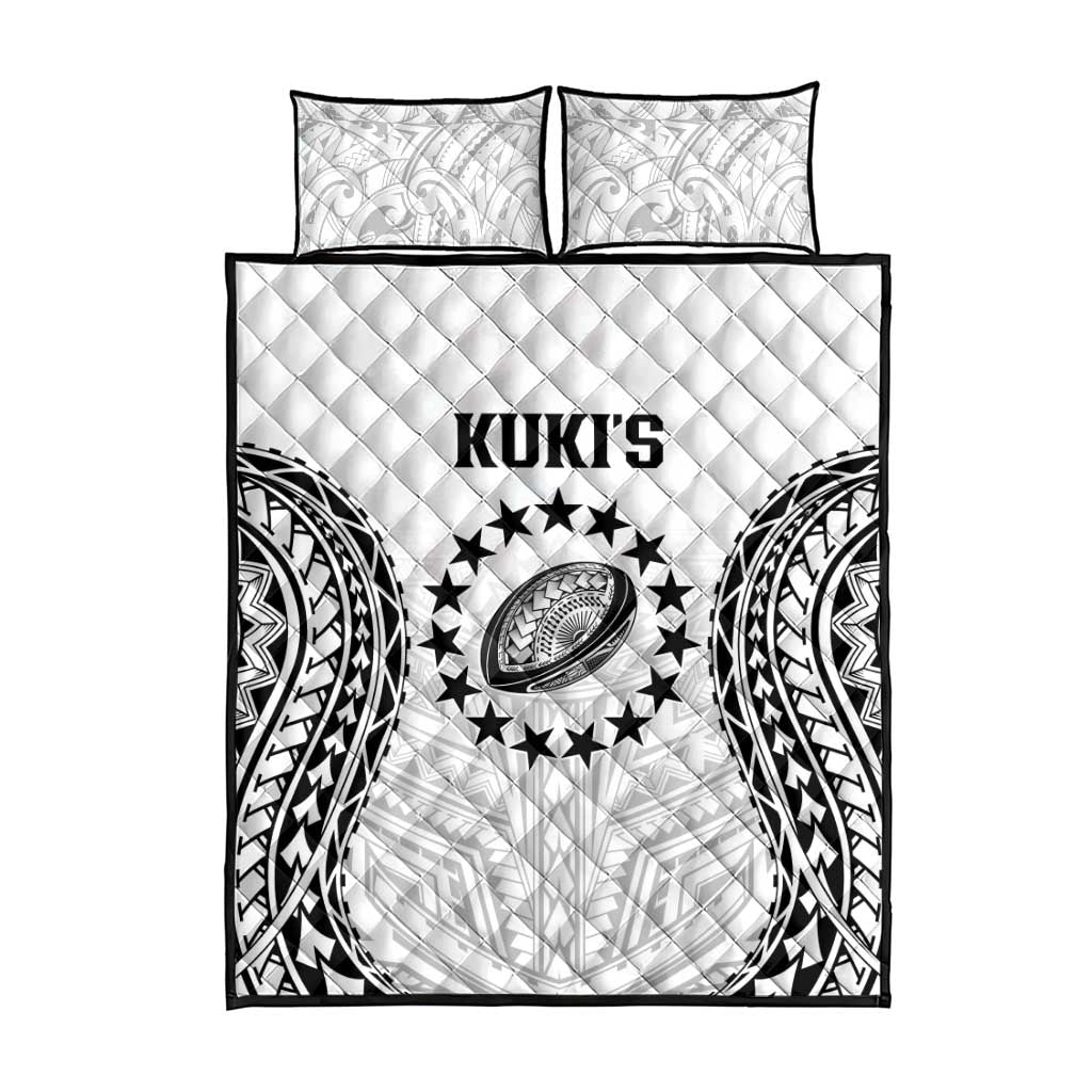 World Rugby Cook Islands Quilt Bed Set Kukis Make History - Polynesian Pride