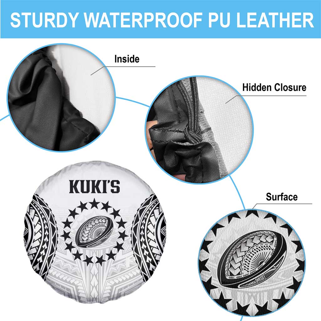World Rugby Cook Islands Spare Tire Cover Kukis Make History - Polynesian Pride