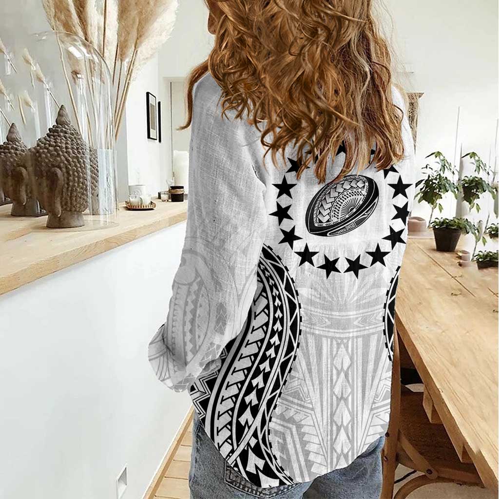 World Rugby Cook Islands Women Casual Shirt Kukis Make History - Polynesian Pride