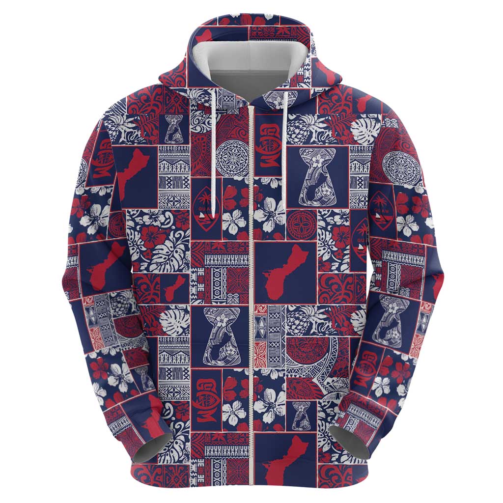 Guam Felis Pasgua Hoodie Pacific Patchwork Xmas Vibes - Polynesian Pride
