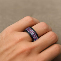 Guam Felis Pasgua Spinner Ring Pacific Patchwork Xmas Vibes - Polynesian Pride