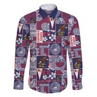 Manuia le Kerisimasi American Samoa Family Matching Mermaid Dress and Hawaiian Shirt Pacific Patchwork Xmas Vibes - Polynesian Pride