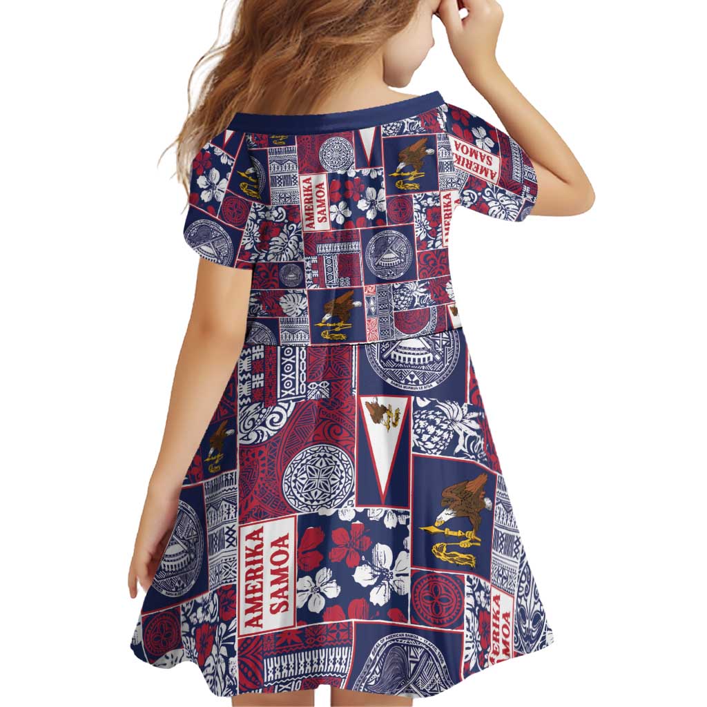 Manuia le Kerisimasi American Samoa Family Matching Puletasi and Hawaiian Shirt Pacific Patchwork Xmas Vibes - Polynesian Pride