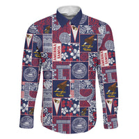 Manuia le Kerisimasi American Samoa Family Matching Summer Maxi Dress and Hawaiian Shirt Pacific Patchwork Xmas Vibes - Polynesian Pride
