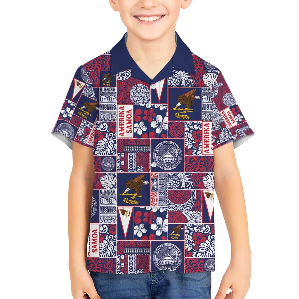 Manuia le Kerisimasi American Samoa Hawaiian Shirt Pacific Patchwork Xmas Vibes - Polynesian Pride