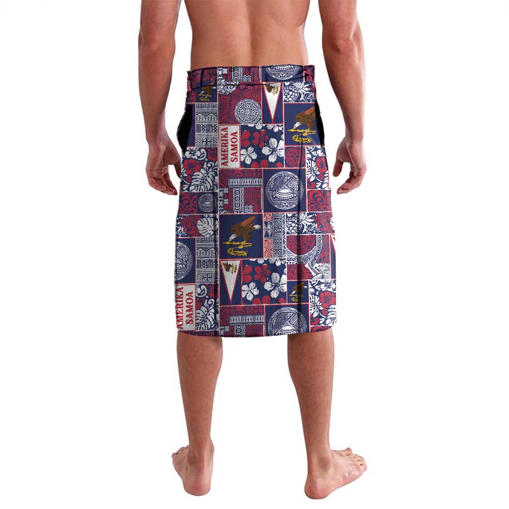 Manuia le Kerisimasi American Samoa Lavalava Pacific Patchwork Xmas Vibes - Polynesian Pride