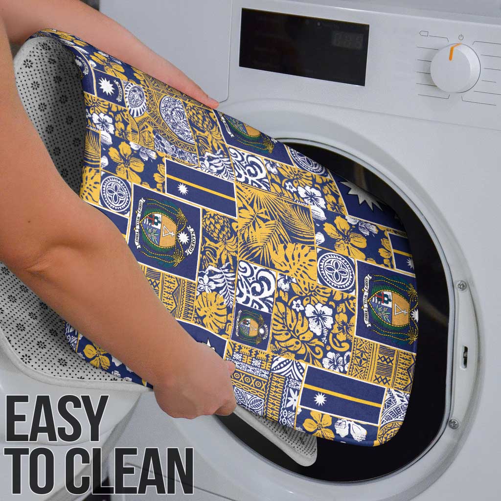 Ekamawir omo Nauru Bathroom Set Pacific Patchwork Xmas Vibes - Polynesian Pride