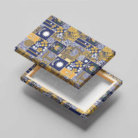 Ekamawir omo Nauru Canvas Wall Art Pacific Patchwork Xmas Vibes - Polynesian Pride