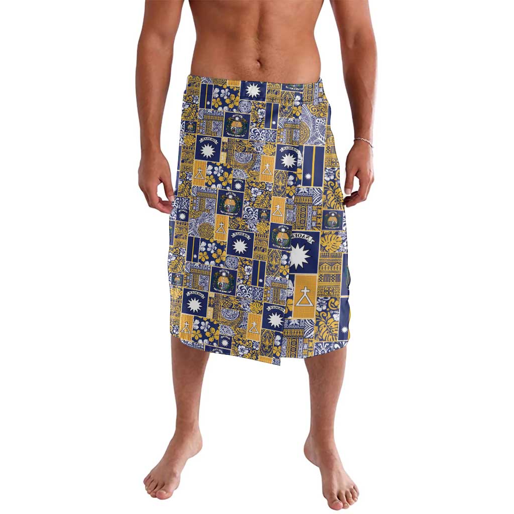 Ekamawir omo Nauru Lavalava Pacific Patchwork Xmas Vibes - Polynesian Pride