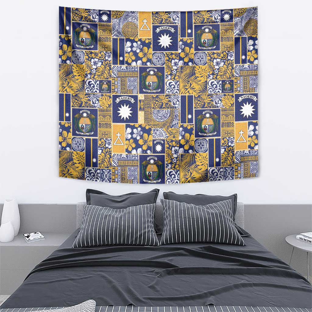 Ekamawir omo Nauru Tapestry Pacific Patchwork Xmas Vibes - Polynesian Pride