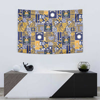 Ekamawir omo Nauru Tapestry Pacific Patchwork Xmas Vibes - Polynesian Pride