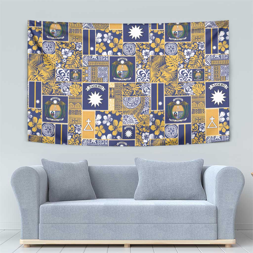 Ekamawir omo Nauru Tapestry Pacific Patchwork Xmas Vibes - Polynesian Pride