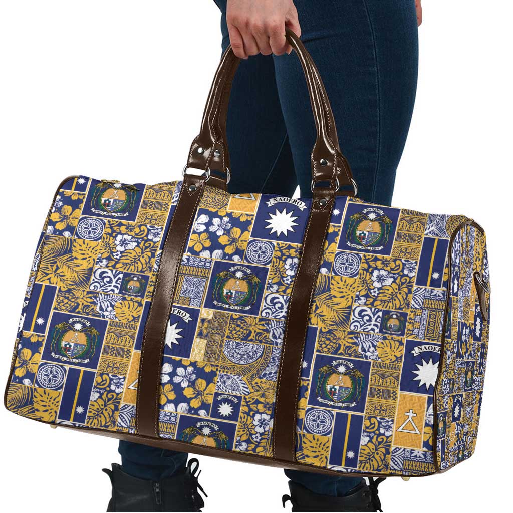 Ekamawir omo Nauru Travel Bag Pacific Patchwork Xmas Vibes - Polynesian Pride
