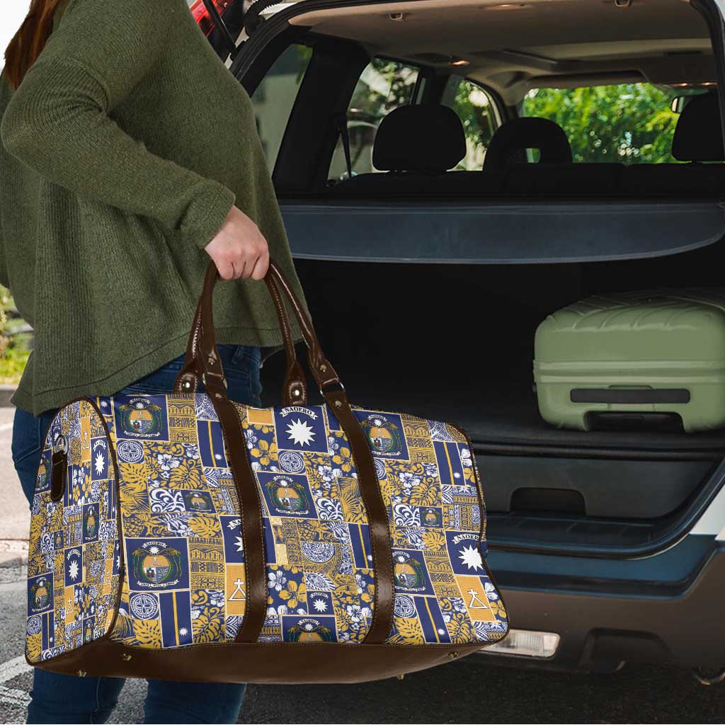 Ekamawir omo Nauru Travel Bag Pacific Patchwork Xmas Vibes - Polynesian Pride
