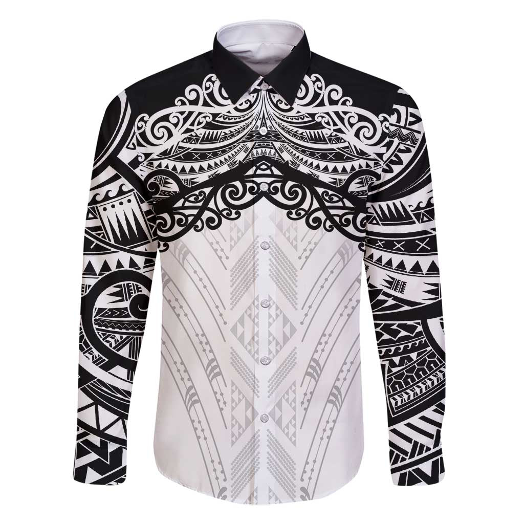 New Zealand Koru Fern Custom Family Matching Summer Maxi Dress and Hawaiian Shirt Simple Taniko Motif