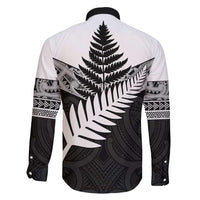 New Zealand Silver Fern Family Matching Puletasi and Hawaiian Shirt Maori Koru Mixed Taniko Pattern